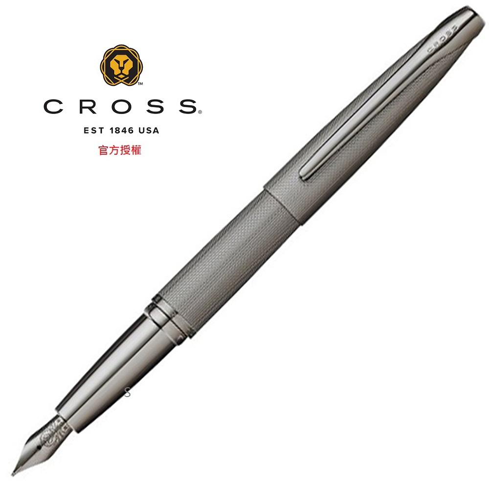 【免費刻字】CROSS ATX PVD 鈦灰色鋼筆/F尖✿20D008